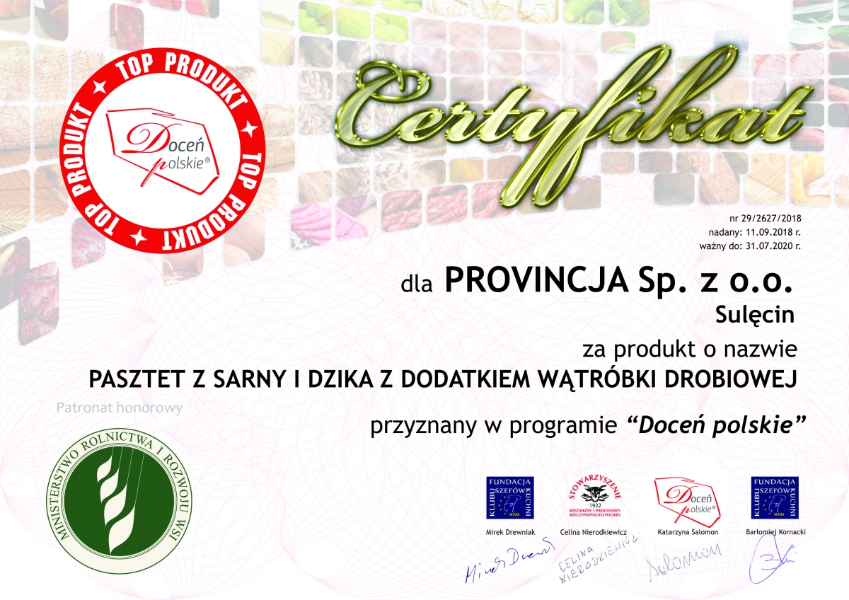 Pasztet z sarny i dzika